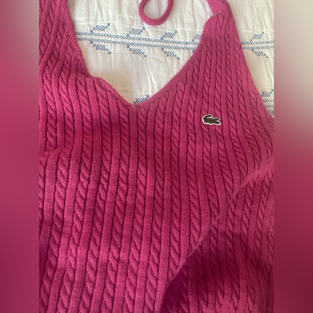 Lacoste halter top